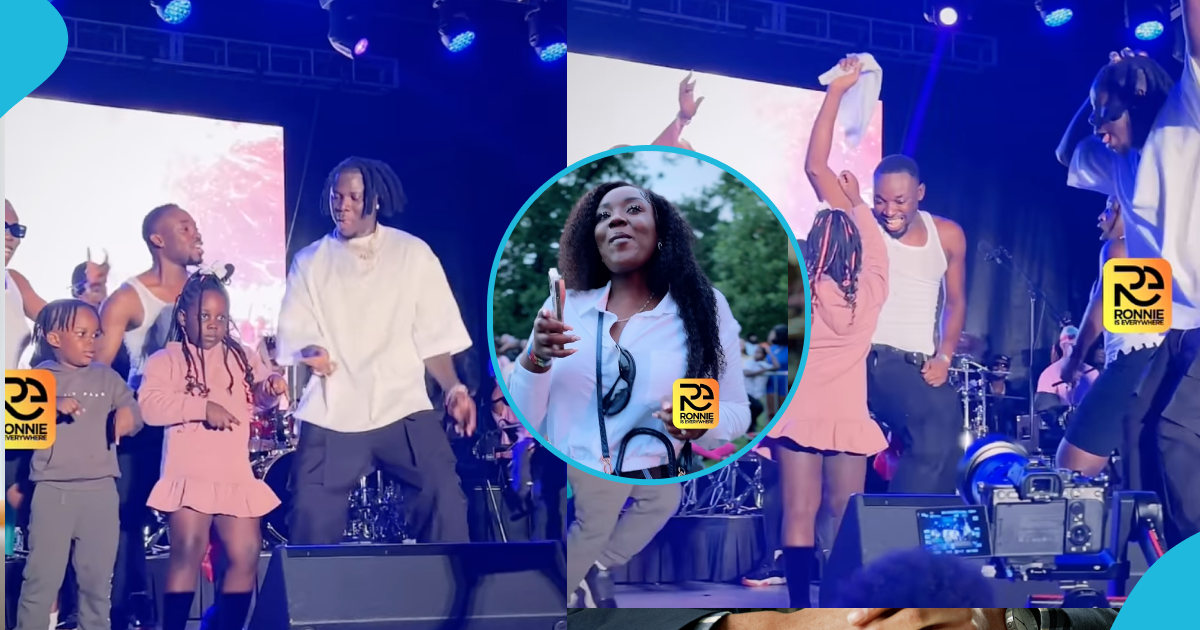 Stonebwoy and his family