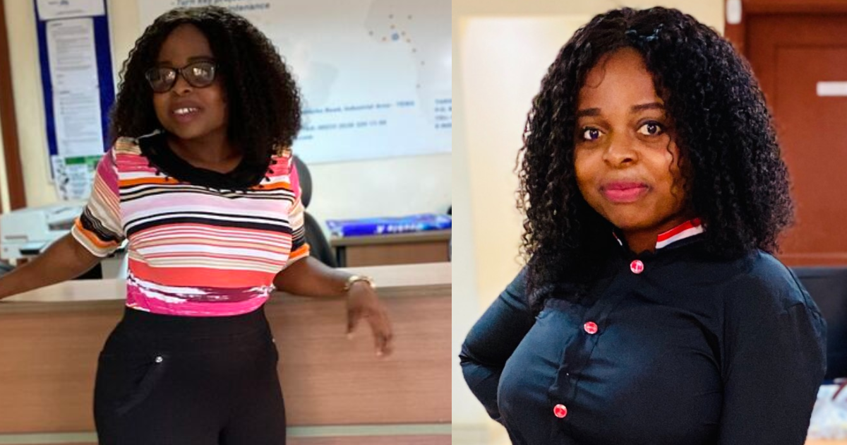 Young Ghanaian lady shares career growth