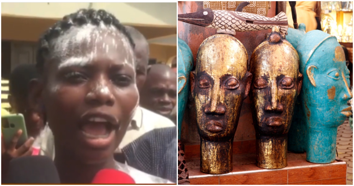 22-year-old Grace escapes ritual murder.