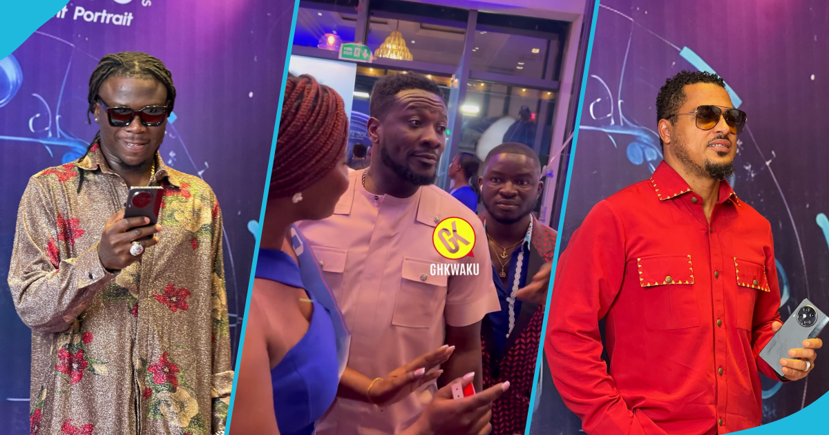 Asamoah Gyan mobbed by fans at the Tecno Camon 30 Series launch, video goes viral