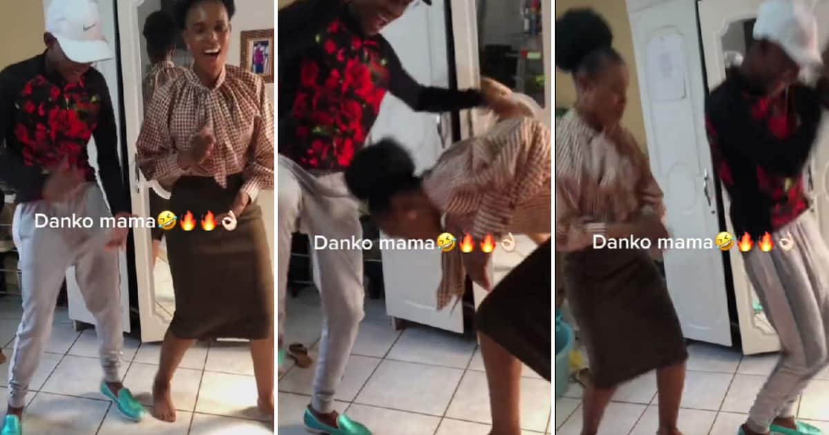 A mom's enthusiastic dance moves left SA peeps impressed.