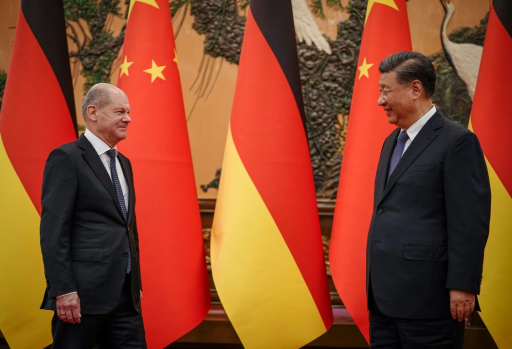 German Chancellor Olaf Scholz met Chinese President Xi Jinping in Beijing in a controversial trip in November