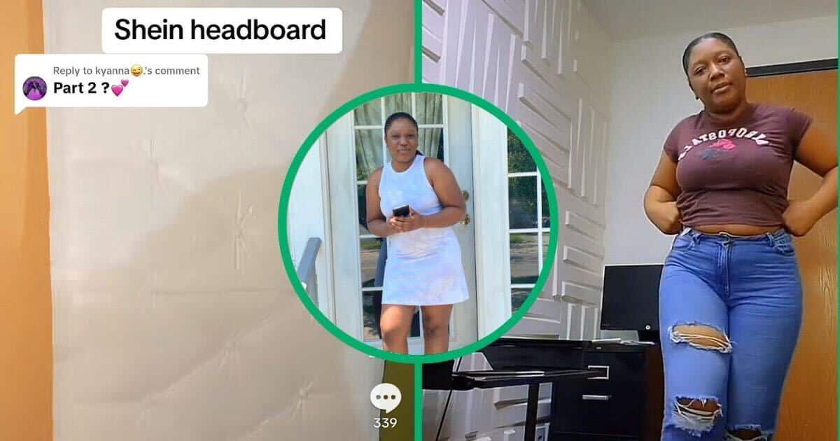 Expectation vs reality: Hilarious unboxing of Shein headboard order leaves many laughing hard