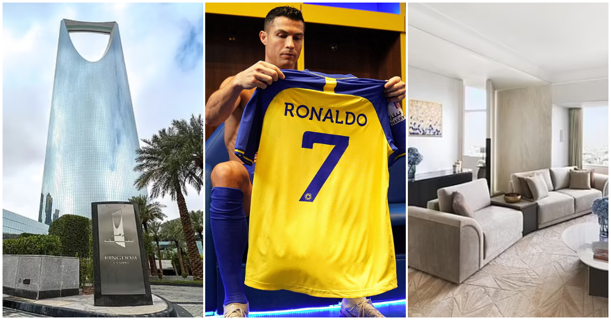 A look inside Cristiano Ronaldo's plush first home where he stays with family and friends