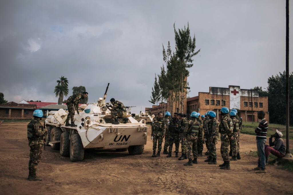MONUSCO troops in northeastern DRC last December