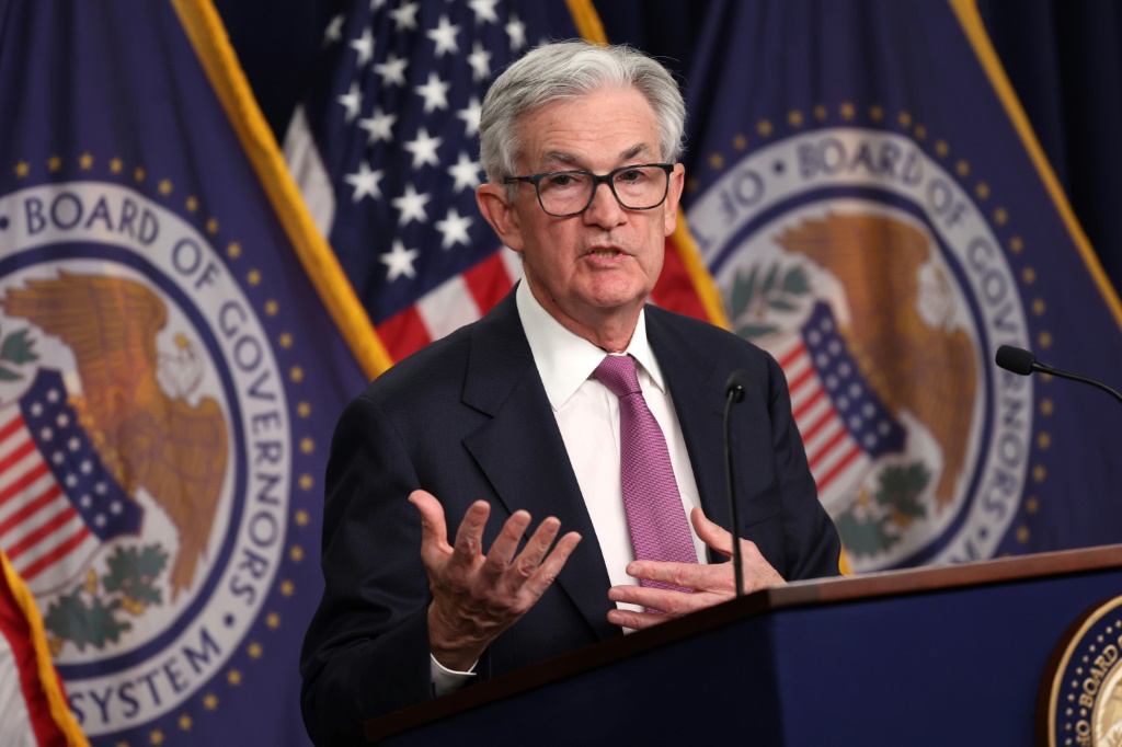 Investors will be scrutinising Federal Reserve boss Jerome Powell's comments later in the day, hoping for some guidance on the bank's plans after last week's jobs report