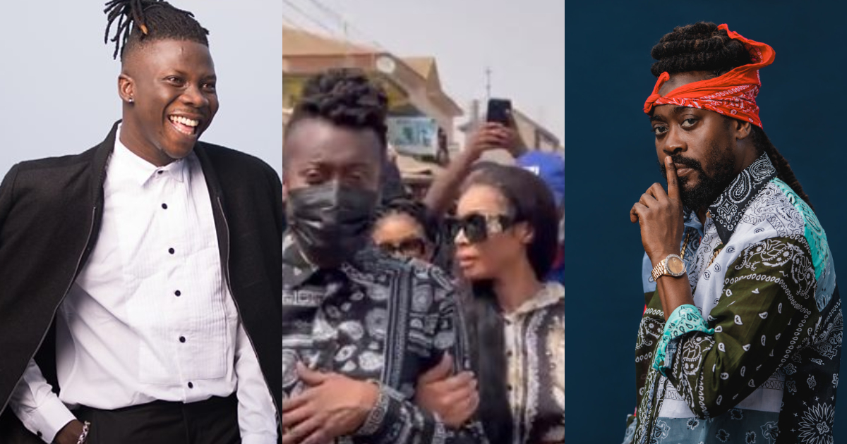 Stonebwoy and Beenie Man Hits Streets of Ashaiman Ahead of Bhim Concert; Video Drops