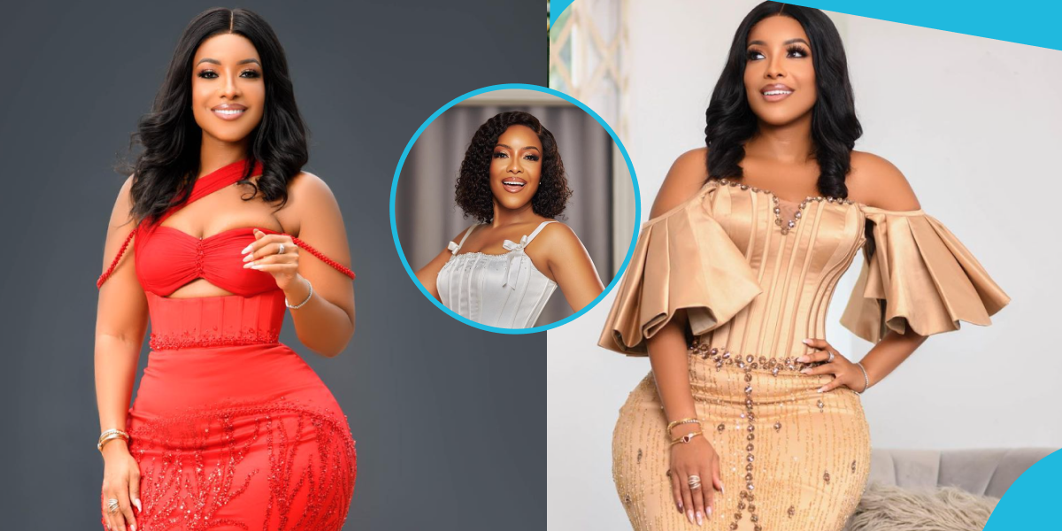 Joselyn Dumas shows her fans how to look decent and classy as she slays in a white corseted tulle dress
