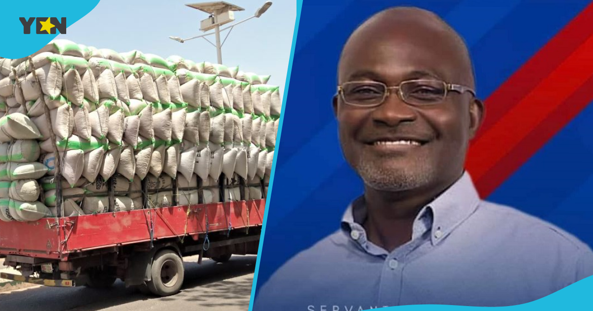 Ken begins his "showdown": Storms Ashanti Region with truckloads of rice ahead of Nov 4 election