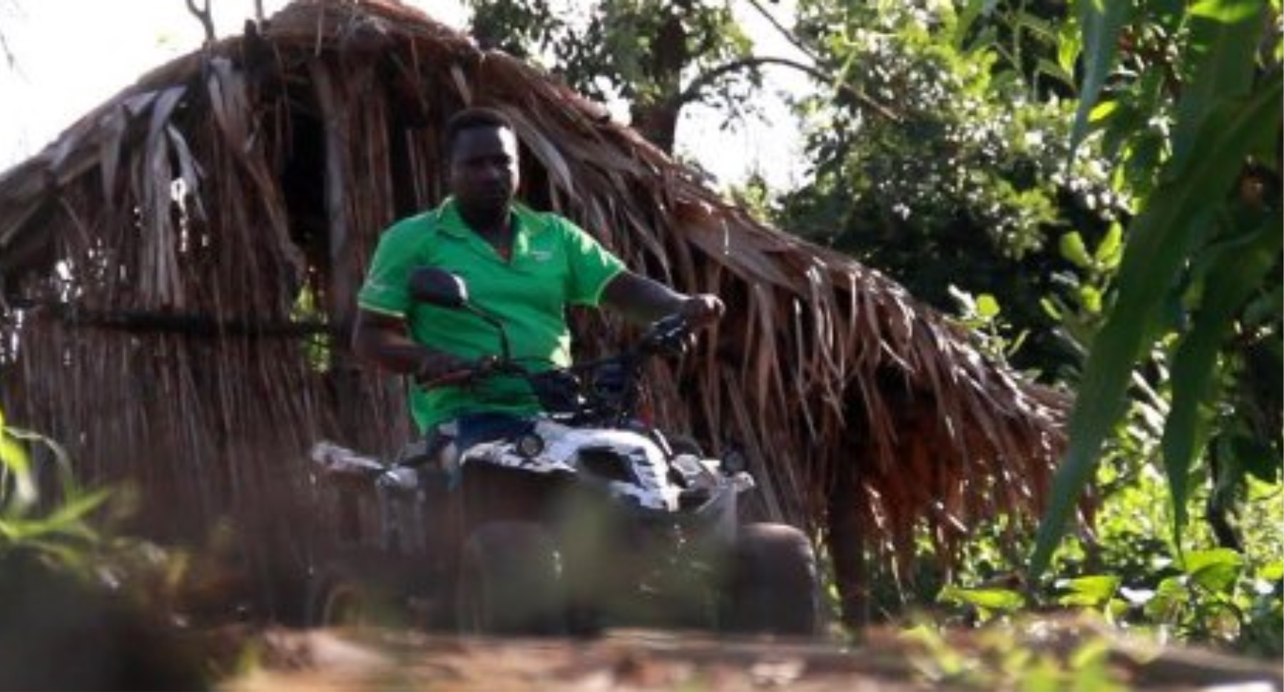 Meet the Ghanaian farmer with no legs who employs abled men; makes GHc10K in good season
