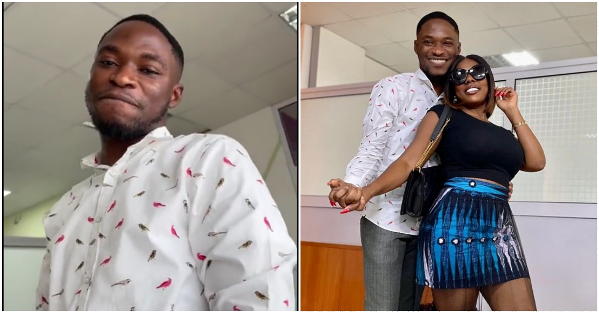 Nana Aba Anamoah ' proposed to' by young GHOne journalist Emmanuel Agyabeng: "Let's do anything possible"