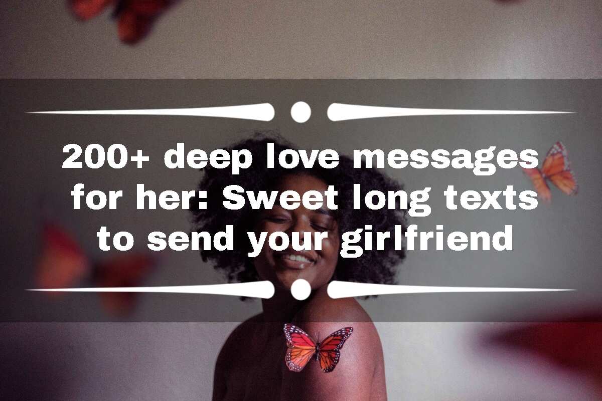 200+ deep love messages for her: Sweet long texts to send your girlfriend 
