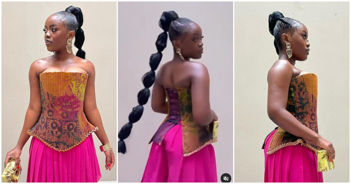 Gyakie: 'Forever' Hitmaker Pumps Bosoms In Tight Corset Top, Many Drool  Over Her 