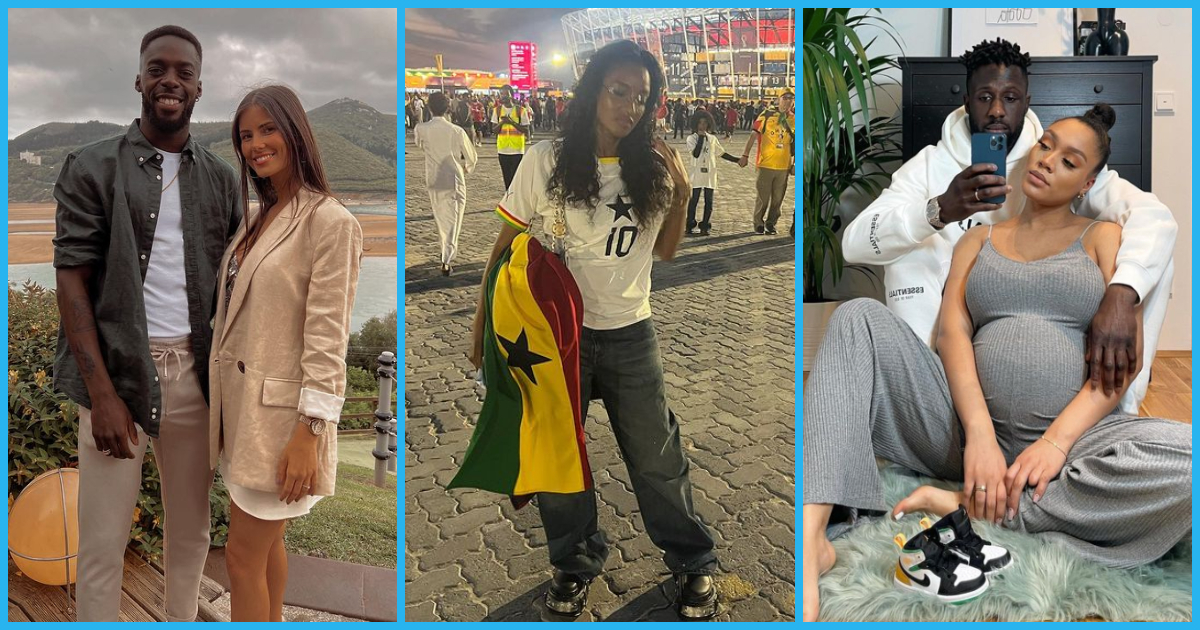 Meet the beautiful wives and girlfriends of Black Stars players at AFCON 2023 (Photos)