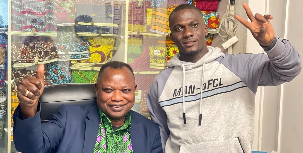 Ghanaian man who set up African market in Germany