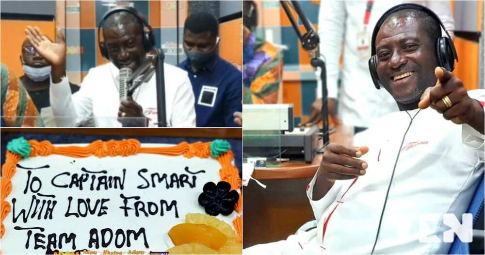 Captain Smart: Adom FM holds send off party for presenter as he leaves (video)