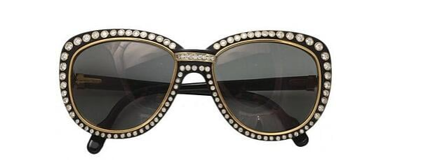 Cartier Paris 18k gold sunglasses
