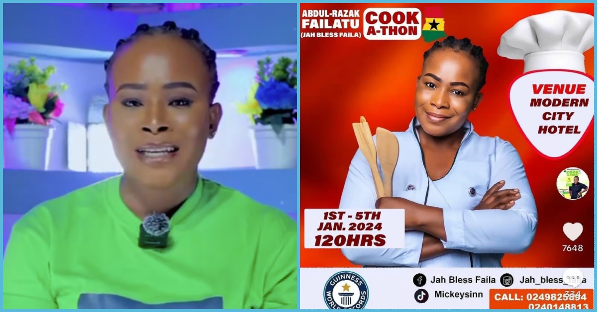Failatu Abdul-Razak, Ghanaian lady set to start cookathon in January, asks for support from Ghanaians