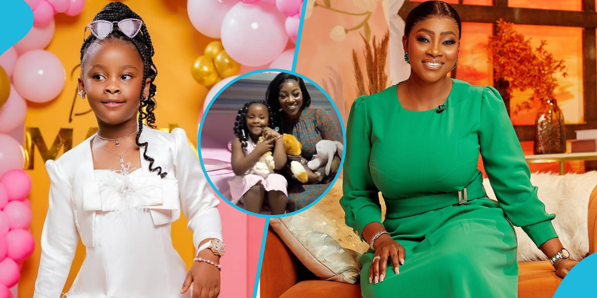 Baby Maxin: Nana Ama McBrown's child boldly gives Cookie Tee a tour of her mini apartment and dolls