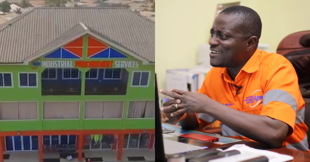 Meet the Ghanaian CEO who started his equipment supply company with GHc1,000; speaks in video
