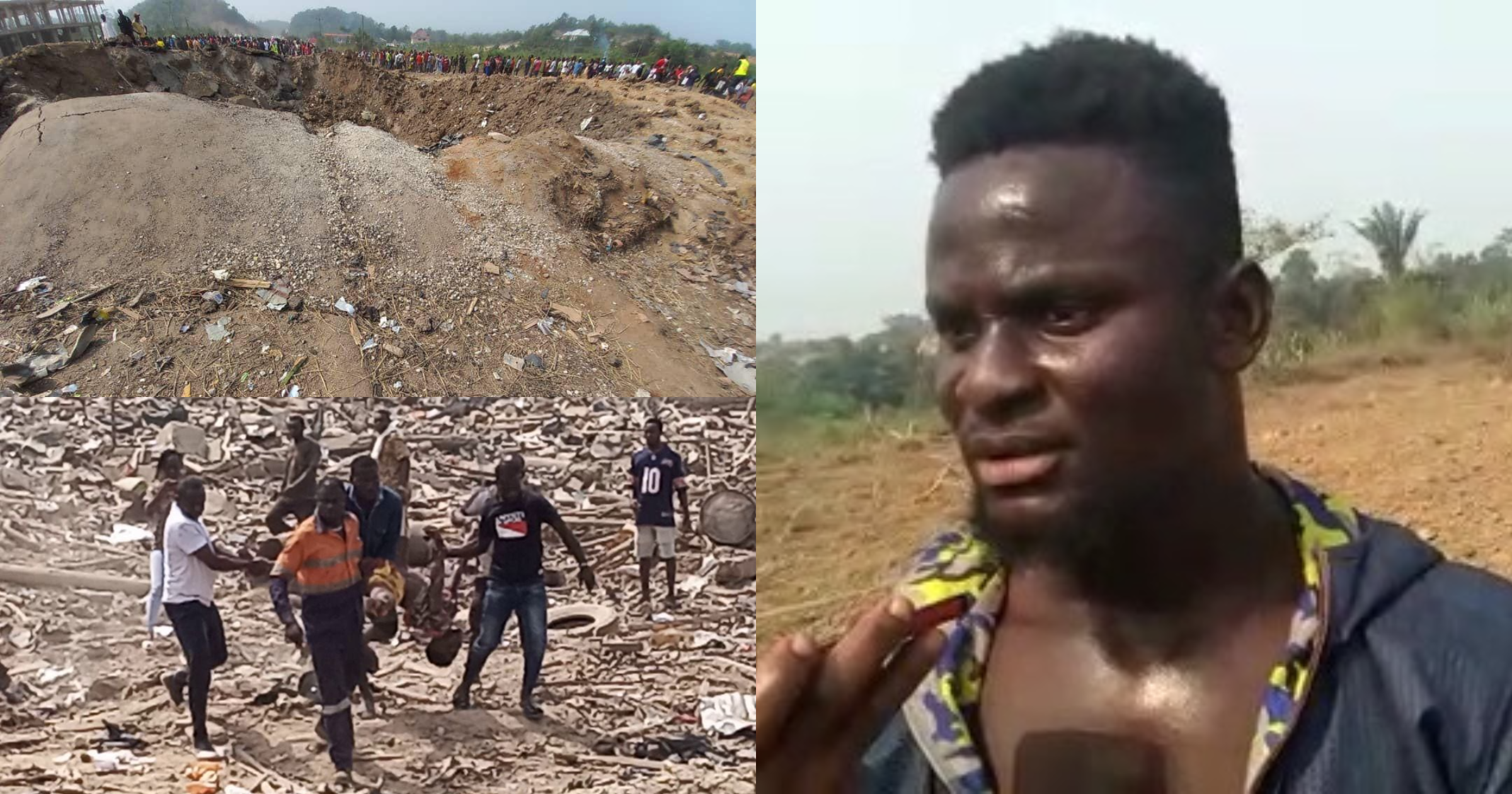 Bogoso explosion: How driver of explosives truck survived and tried to save others, Eyewitness narrates chilling account in latest video