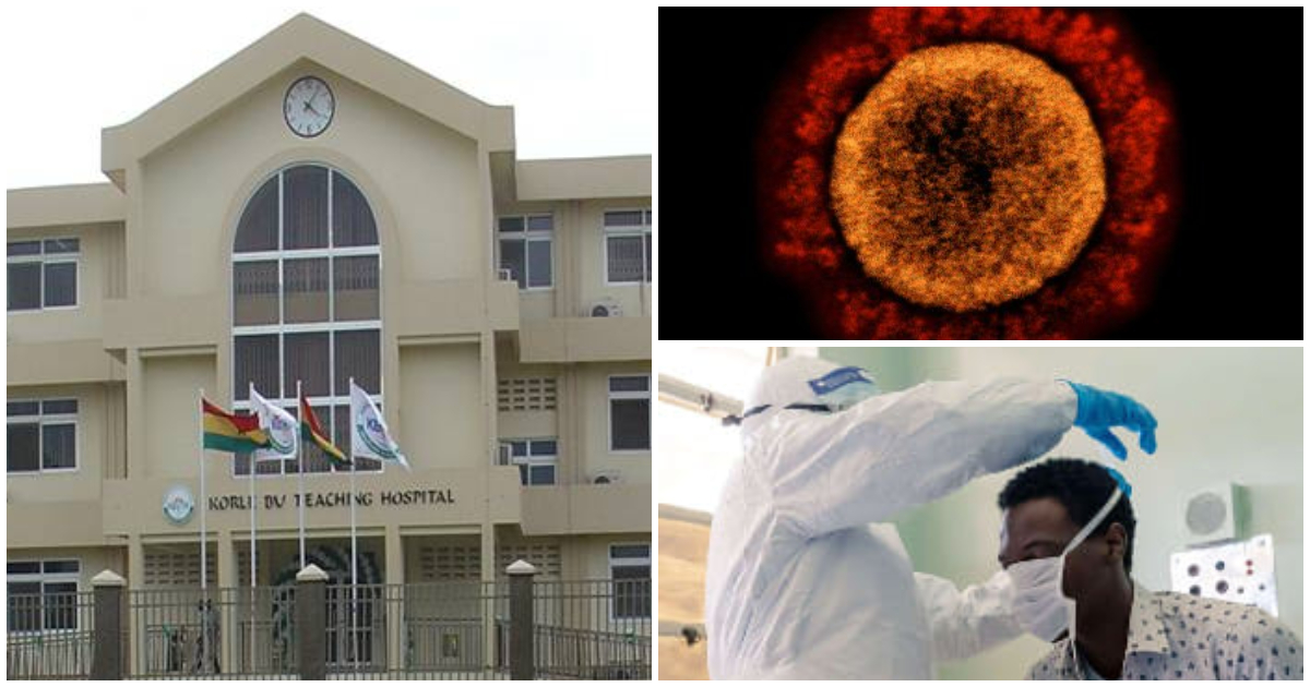COVID-19 infections are on the rise among staff and patients At Korle Bu
