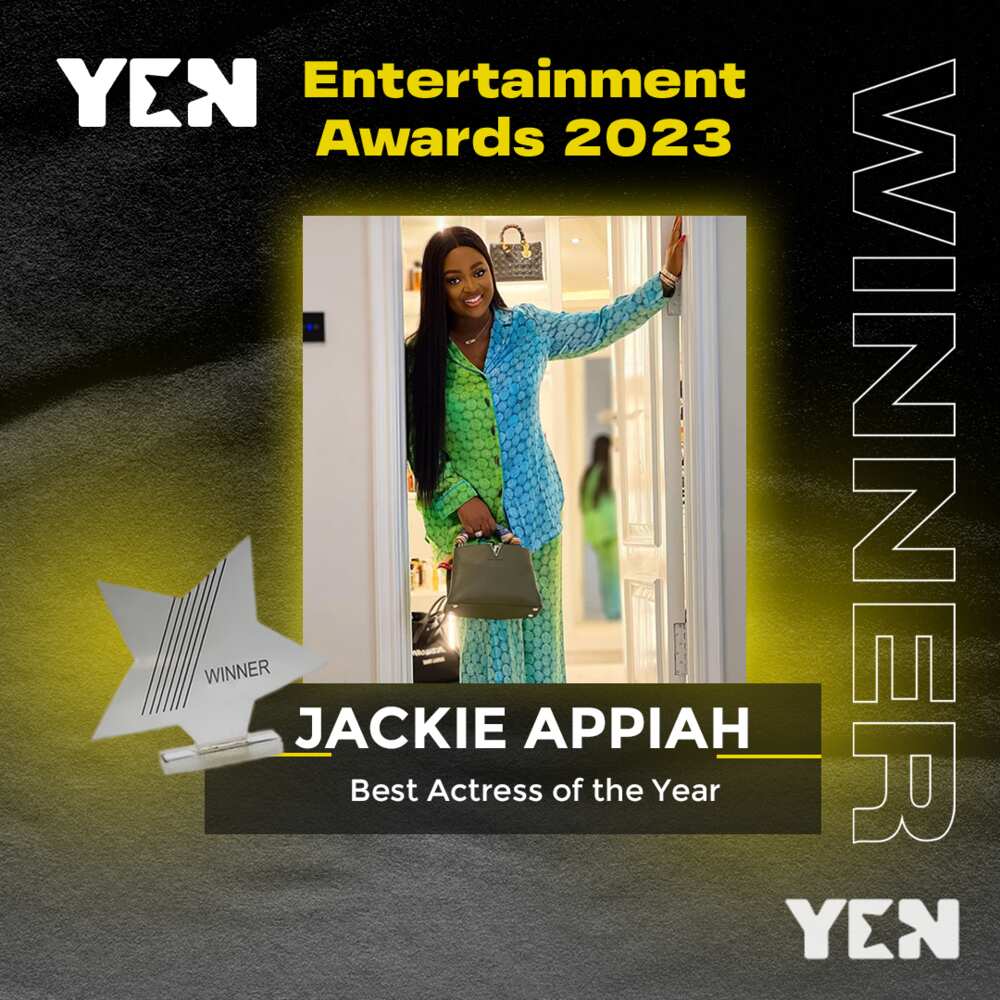 Jackie Appiah wins YEN Entertainment Award