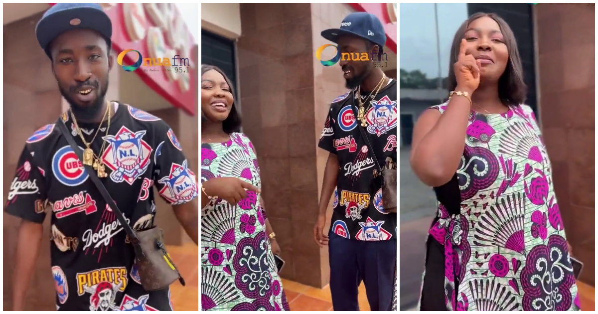 Felicia Osei impresses Oseikrom Sikanii by rapping one of his songs, video emerges online
