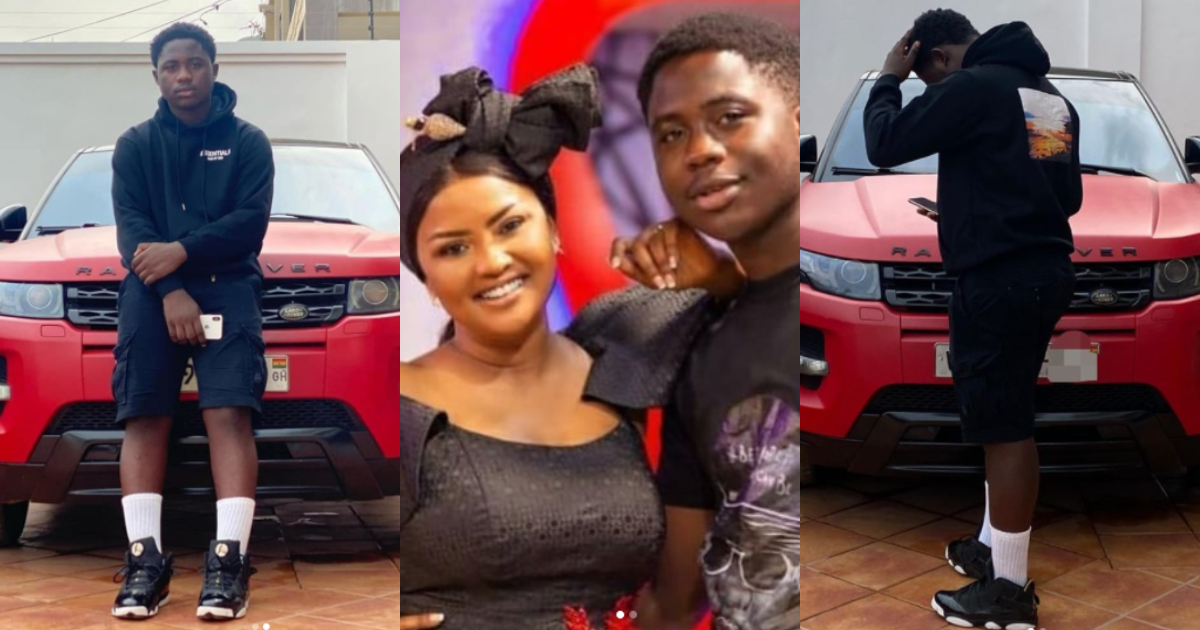 My son is growing - Nana Ama McBrown flaunts all-grown rich kid for the 1st time as he marks his birthday