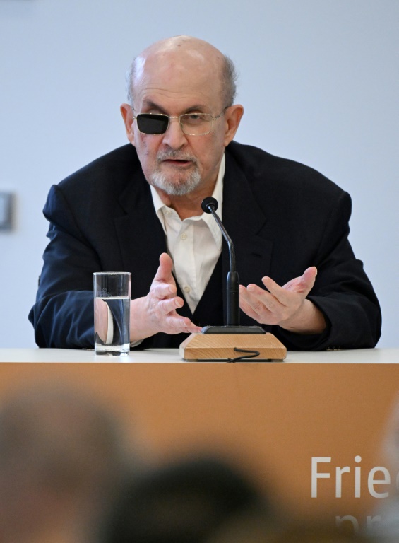 Author Salman Rushdie says he is 'not that alarmed' by artificial intelligence so far