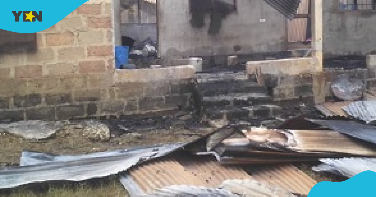 Two toddler brothers die in tragic fire at Akyem Oda as sisters escape death