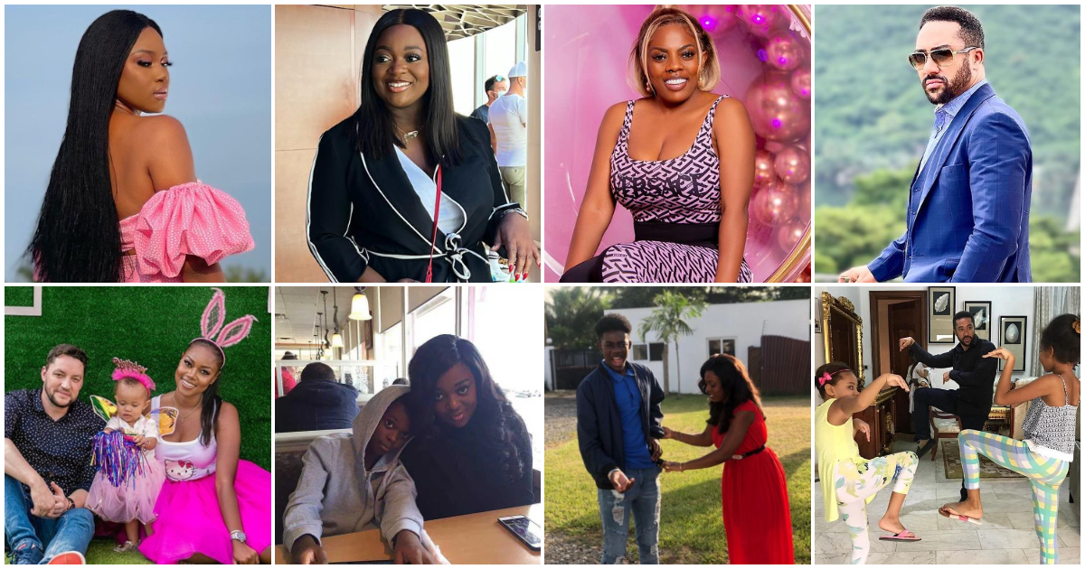 Photos of how 18 kids of top Ghanaian celebs have grown – Jackie Appiah, Yvonne Nelson, Nana Aba, Majid Michel, Asamoah Gyan, and 14 others