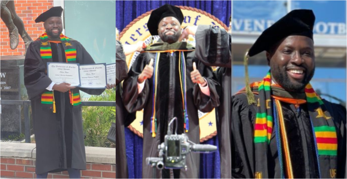From Nkawkaw to Alabama: Ghanaian Dr Andrew Asante earns Doctor of Pharmacy degree