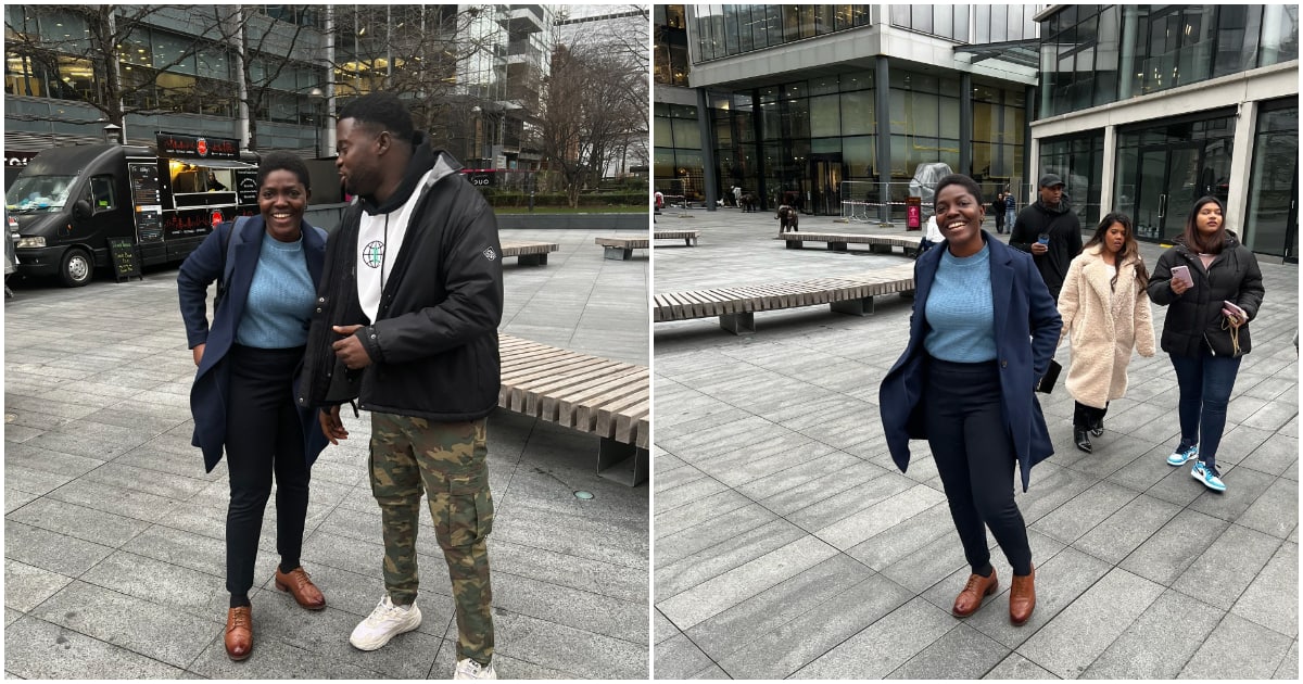 Reactions as lady schooling and working at the same time shares the sweet thing her man did to make her life easy