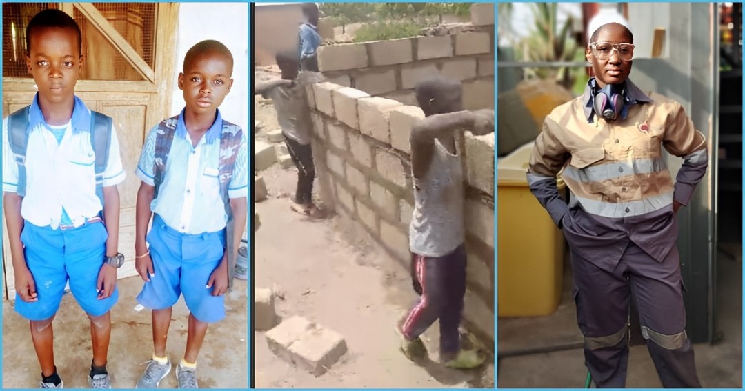 Meet Abdul Shafiw, 11, & Mohammed Sadat Amin, 9-Yrs-Old: The Youngest Masons In Ghana