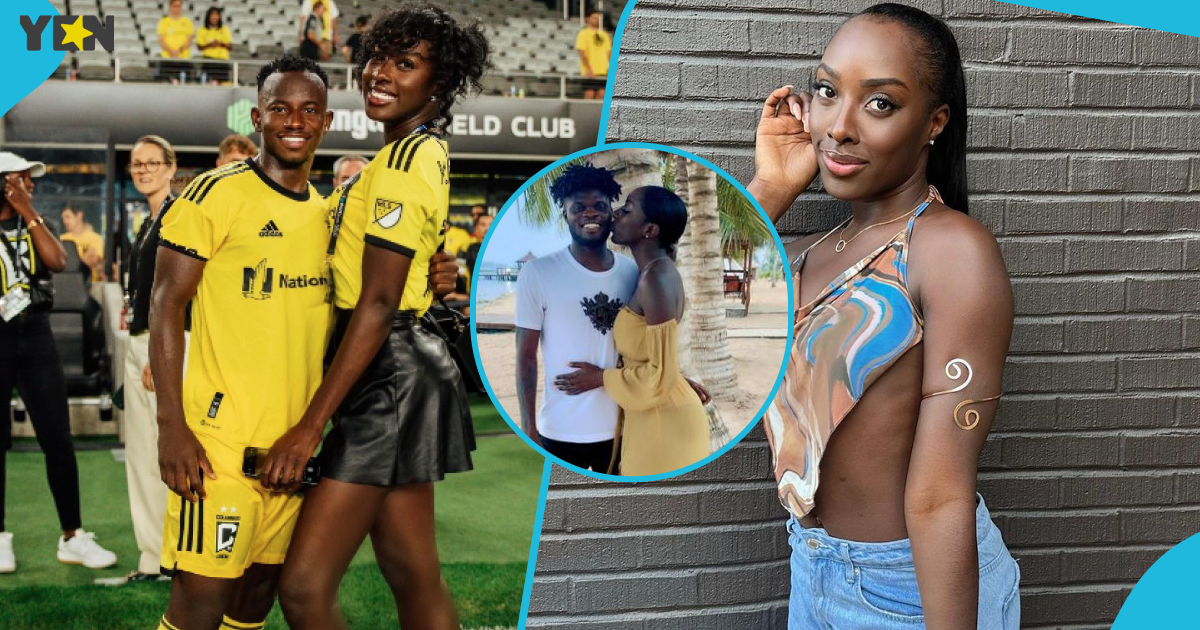 Gifty Boakye: 5 classy photos of Thomas Partey's ex-lover and Black Stars player Yaw Yeboah's new girlfriend