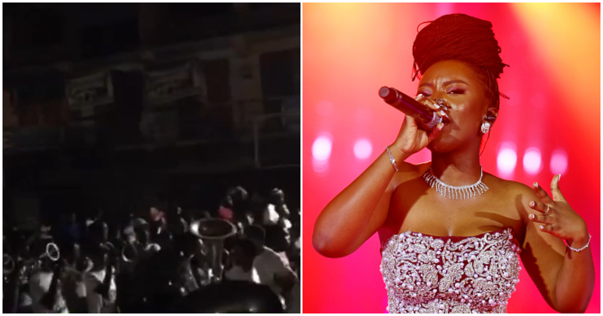 Gyakie emotional after scores of Takoradi residents stormed streets jamming to hit song 'Something', video drops
