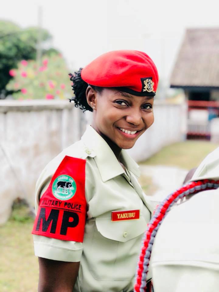 Meet Yakubu Shahada, the female military officer whose beautiful photos are causing confusion on social media
