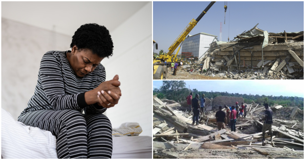 3 Collapsed buildings in Ghana That Caused National News