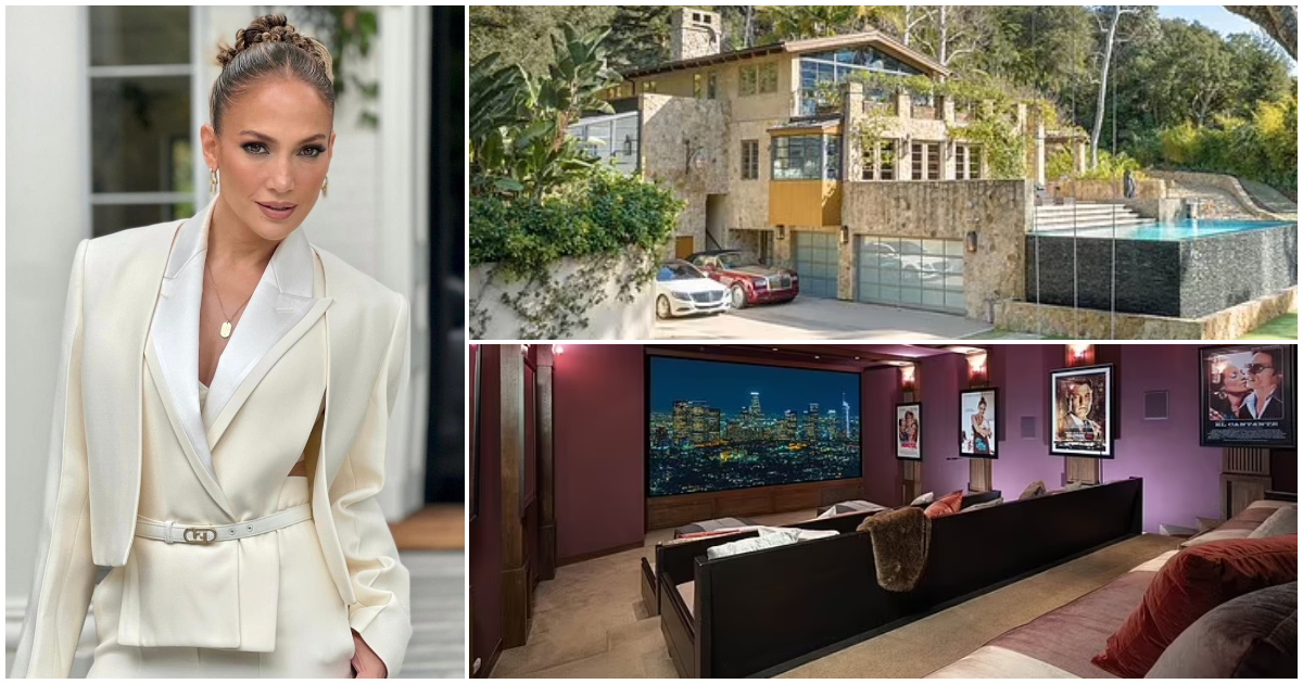 Jennifer Lopez lists her mansion for sale