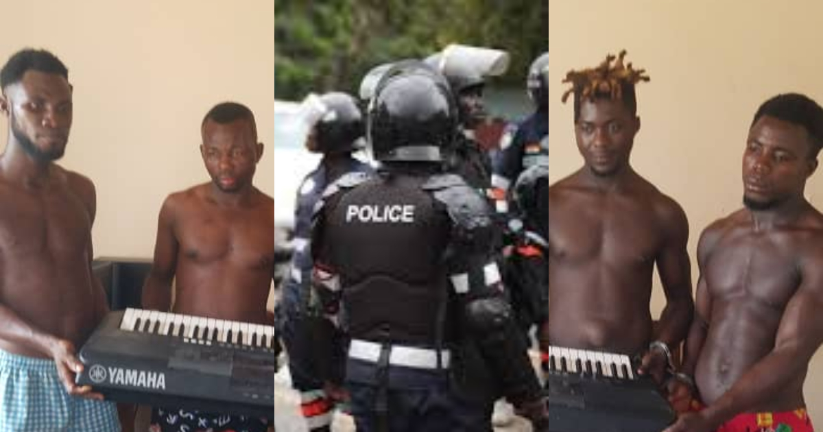 "Bonsam boys": 4 young men arrested for stealing church instruments