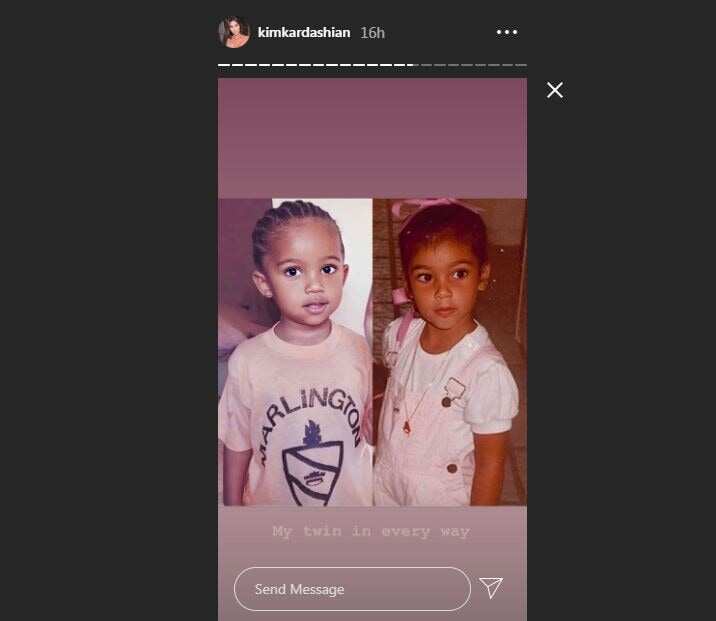 My twin in every way - Kim Kardashian says as she shares lookalike son’s photo alongside her childhood photo