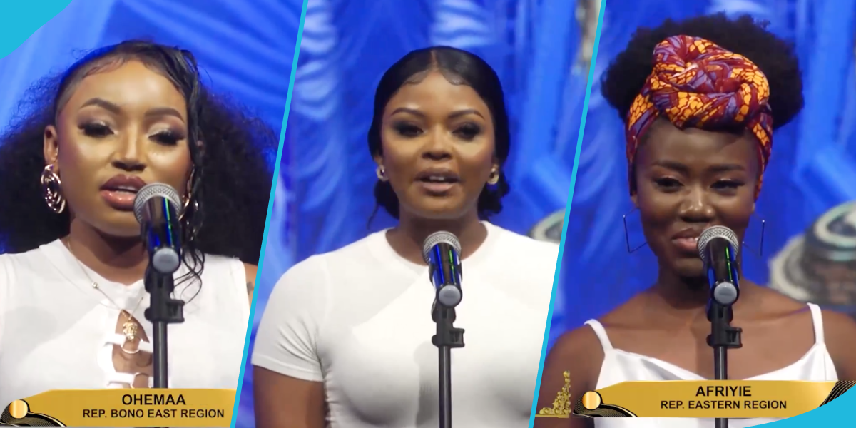 Pics of some contestants of the 2023 Ghana's Most Beautiful pageant