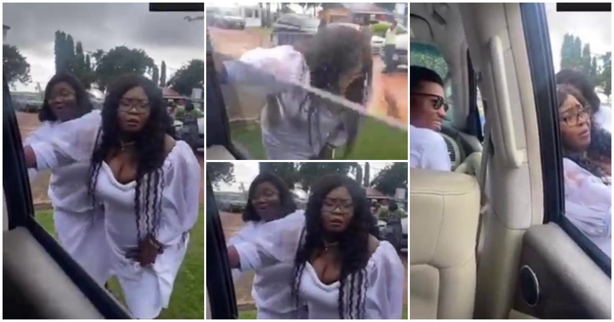 Kofi Kinaata: Lady nearly collapses after seeing him for the first time, video melts hearts