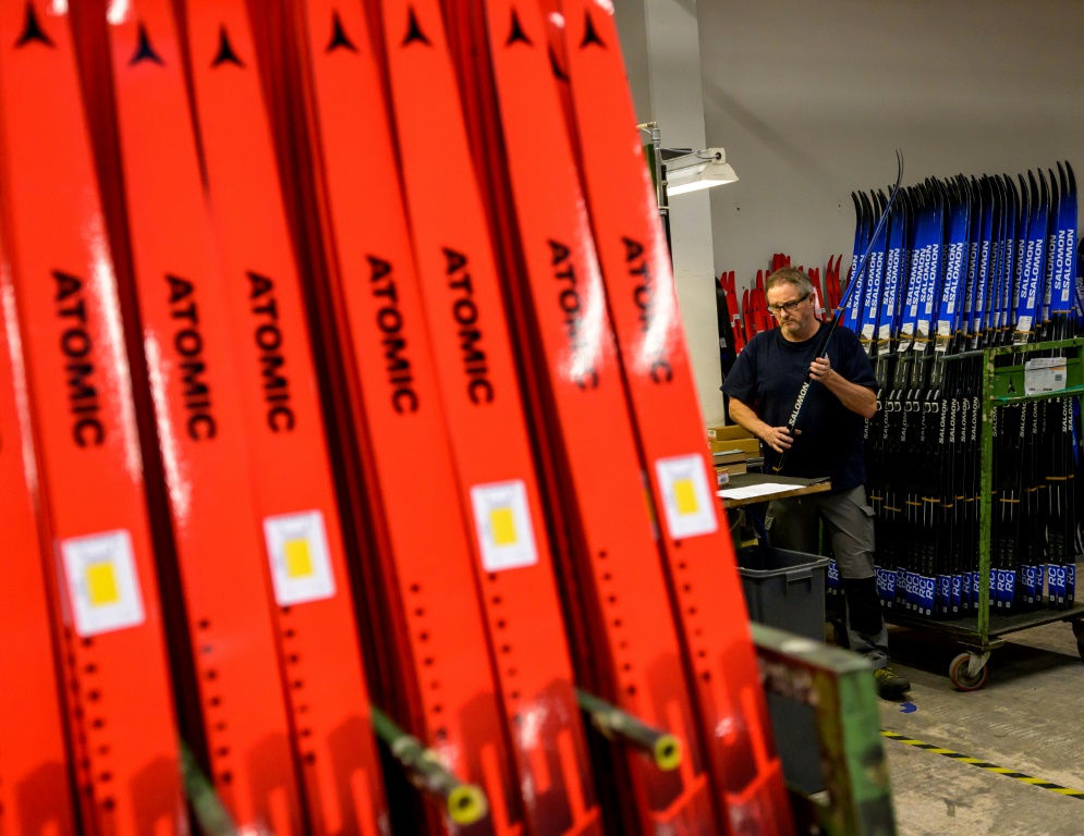 Atomic employs some 1,000 people and produces 550,000 pairs of skis per year