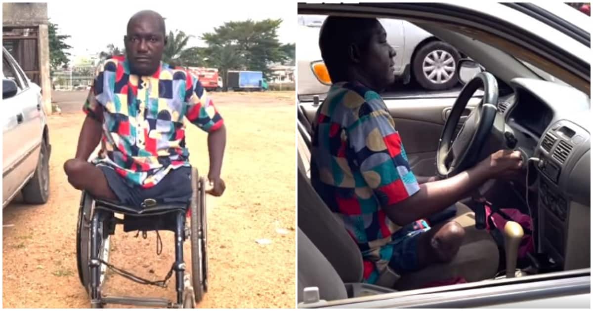 I had considered quitting: Taxi driver with no legs opens up