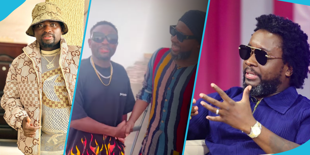 Sonnie Badu finally meets Broda Sammy, gives his new song a co-sign
