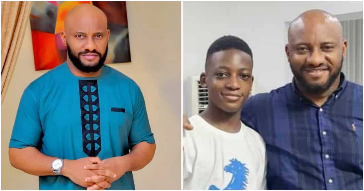 Actor Yul Edochie and late son