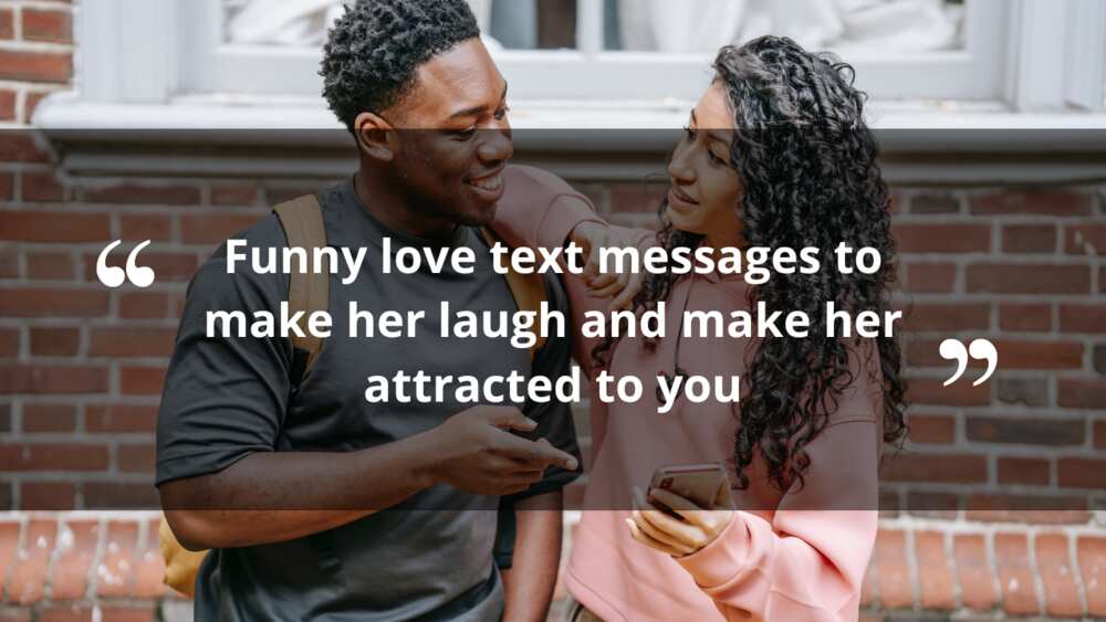 funny love messages to make her laugh