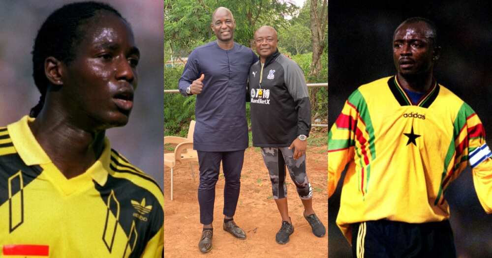 My captain, my hero - Anthony Baffoe returns home after CAF job to meet old friend Abedi Pele